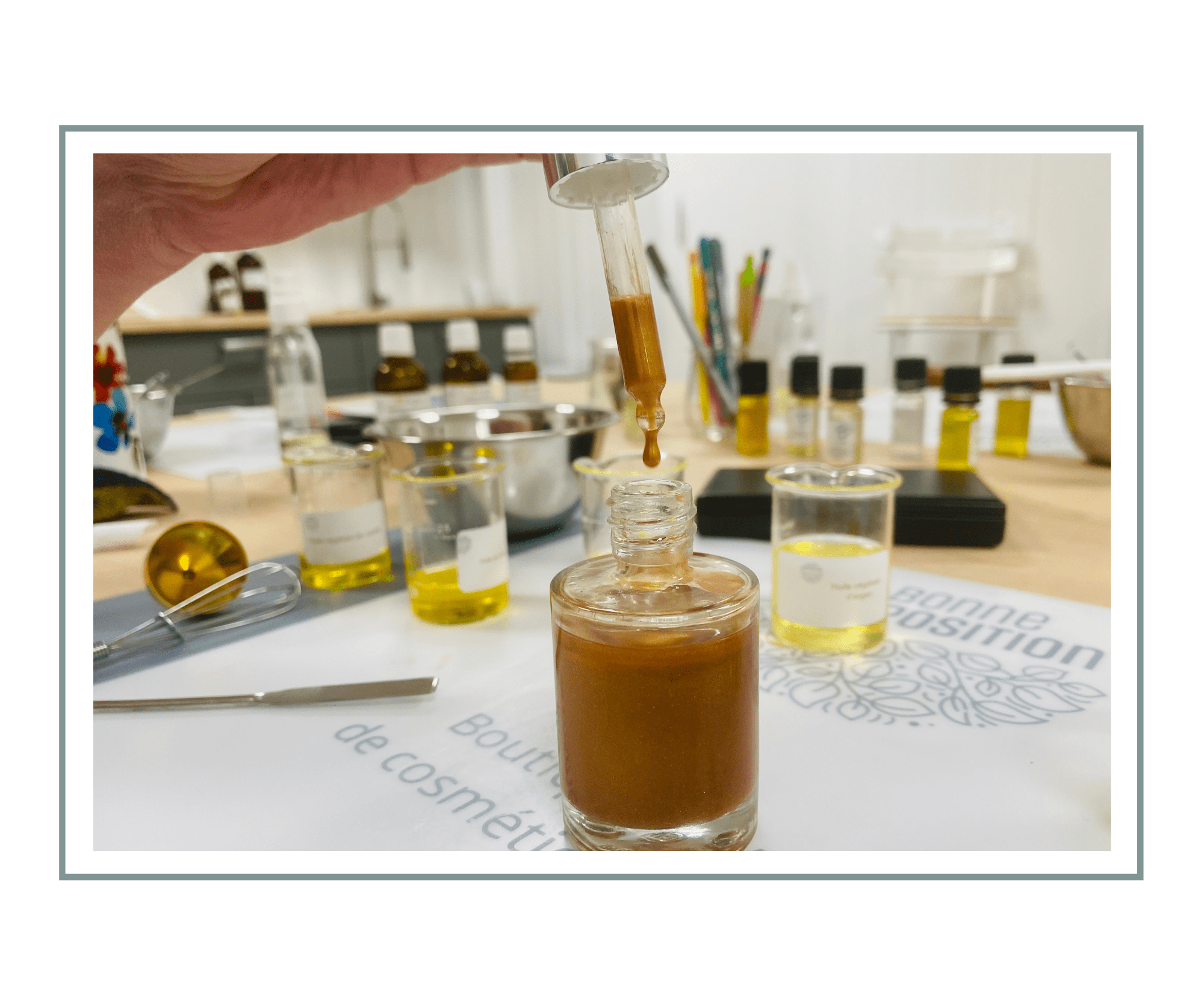 Atelier huile merveilleuse – 1 heure