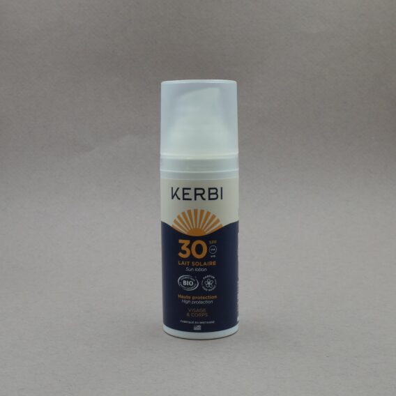 Kerbi crème solaire SPF30 voyage Paris